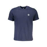 North Sails Blue Cotton T-Shirt -   -  North Sails.